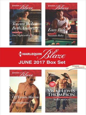 cover image of Harlequin Blaze June 2017 Box Set